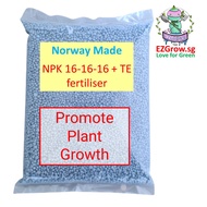 NPK 16-16-16 | 15-15-15 Fertiliser for Garden Plant Vegetable Fruit Tree House Plant Hobby Plants (f