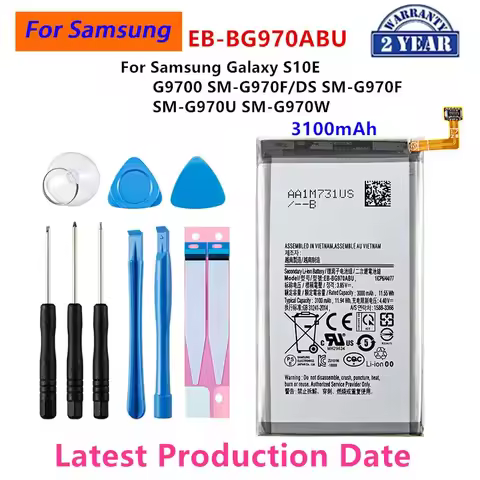 Brand New EB-BG970ABU 3100mAh Battery For Samsung Galaxy S10E S10 E G9700 SM-G970F/DS SM-G970F SM-G9