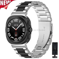 Stainless Steel Watch Bracelet for Galaxy Watch 7 Ultra 47mm Smartwatch for Galaxy Watch 7 47 Metal 