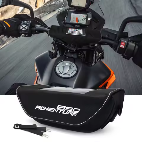 For 890 Adventure R 890ADV 890 2020 2021 2022 2023 Motorcycle Handlebar bag waterproof handlebar tra