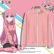 Bocchi The Rock Gotou Hitori Cosplay Costume Pink Jacket Shirt