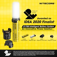 Nitecore Intelligent 21700 Battery System - MPB21 Kit: Lantern, Dual Function Battery Charger