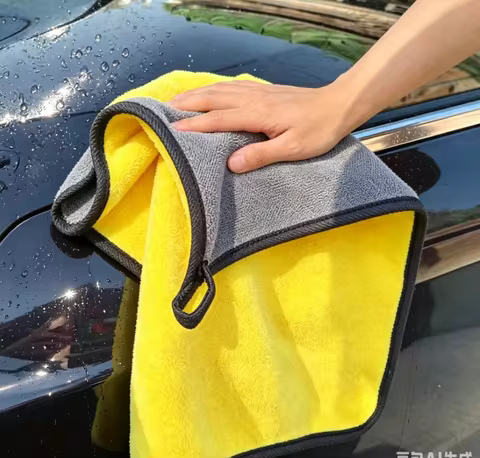 Car Wash Microfiber Towel 30x30/60CM Car Cleaning Drying Cloth Hemming Car Care Cloth Detailing Car