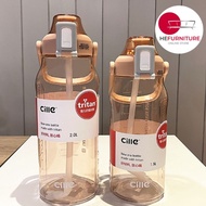 1000ml-2000ml Cille Water Bottle /Drinking water/ BPA-free Water Bottle/ Leakproof / Protable /Botol