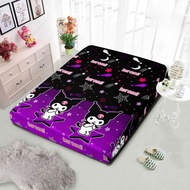 Sarung Kasur Busa Resleting Sprei Aesthetic Motif Golden Butterfly Bahan Polyester