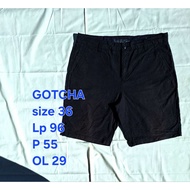 KATUN GOTCHA Black Chino Cotton Shorts