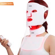 Led Face Mask Photon Blue Light Silicone fda Face 510k Rejuvenating Home Beauty Red Light Near Red L