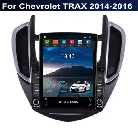 9.7" Android 13 For Chevrolet TRAX 2014-2016 Tesla Type Multimedia Car Radio Player Navigation GPS C