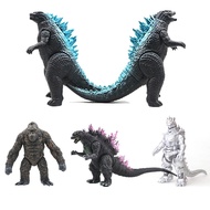 Godzilla King Kong Figure Action Figures Animal Dinosaur Gorilla Toys 17CM 7inch ABS Monster Enamel Doll Toys Model Figma