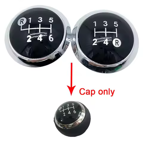 Gear Shift Knob Emblem Cap Cover For TOYOTA Corolla 1.8MT 2007-2013 / RAV4 AVENSIS YARIS D4D URBAN A