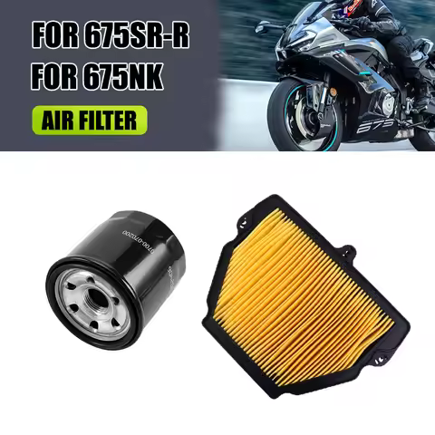 Air Filter Oil Filter For Spring Breeze CF 675SR-R 675SS 675NK 2026 Mototcycle Air filter Air filter