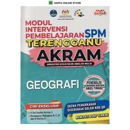 BUKU LATIHAN : MODUL INTERVENSI PEMBELAJARAN SPM TERANGGANU AKRAM GEOGRAFI