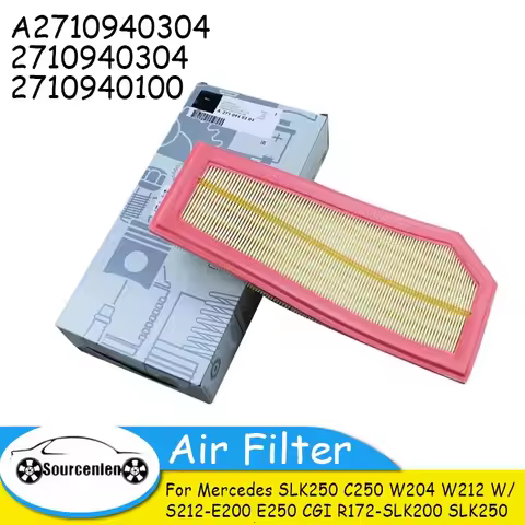 A2710940304 2710940304 2710940100 Air Filter for Mercedes SLK250 C250 W204 W212 W/S212-E200 E250 CGI