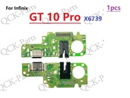 Charger Typec USB Charging Port Dock Connector Board Flex Cable For Infinix GT 10 Pro X6739 Replacem