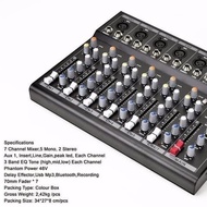 Ashley Better 7 Audio Mixer Original Bluetooth Mixer