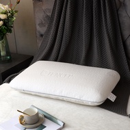 100% Natural Latex Sleeping Bed Pillow Luxury Pillow for Side Back and Stomach Sleepers Orthopedic P