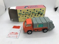 Tomy tomica 黑盒 47 三菱 清掃車 垃圾車 Mitsubishi canter refuse truck yes 89“日本製  japan 資源化展 橫濱市 環境事務局