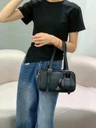 PROUD กระเป๋าแบรนด์แท้ ❤️ 7865# รุ่น Chubby ทรง BostonBag 👜 น่ารักมาก สะพายไหล่แมทได้ทุกวัน และมีสาย