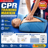 Adult CPR Manikin Training Model Cardiopulmonary Resuscitation Dummy AED Trainer First Aid Medical T
