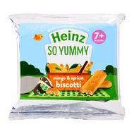 Heinz So Yummy Mango &amp; Apricot Biscotti 7+ Months 60g