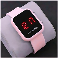 JAM TANGAN DIGITAL LED WATCH ANAK ANAK JAM WANITA STRAP RUBBER