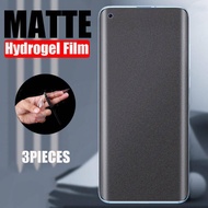 3Pcs matte hydrogel film For Oppo RX17 K10 K9 Pro R9S R9 R11 R11S Plus frosted screen protector film For Oppo K10X K3 K7X R15X R17 RX17 Neo