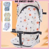 Baby Stroller Cushion Pad Cotton Breathable Baby Car Seat Chair Cushion Tilam Stroller Baby Stroller