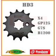 ENGINE SPROCKET FOR HD3 X4 GP125 B1200 [428] 13T 14T 15T
