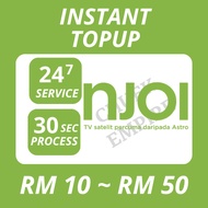 NJOI Instant Topup RM 10 ~ RM 50