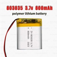 803035 3 F Polymer Battery 800Mah 3.7V Li-Ion Batteries For Smart Bracelet Bluetooth Headset Keyboar