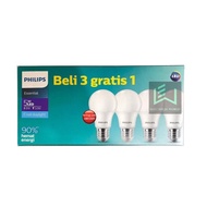 Philips LED 5 Watt White Essential Lamp Package Ess Multipack 5W 5Watt W