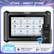XTOOL D7W 2025 New of XTOOL D7BT All Systems WiFi Diagnostic Tools Car Bidirectional Automotive Scan