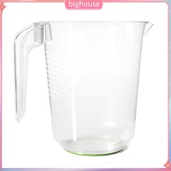  Non-skid Measuring Cup Measuring Cup with 4 Measurement Unit Scale Stackable 1000ml Plastic Measuring Cup with Anti-slip Bottom Essential Kitchen Tool for Accurate