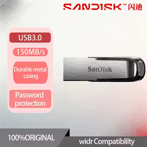 SanDisk CZ73 USB 3.0 Pendrive 128GB USB Flash Drive 16GB 32GB 64GB Metal Pen Drive 512GB USB3.0 Stic