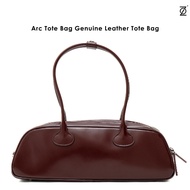 Arc Tote Bag Genuine Leather Tote Bag [BAG005] Genuine Leather Cowhide/
