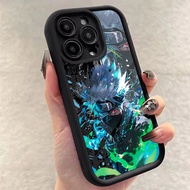 Lightning Kakashi Phone Case OPPO A15S A5S A35 A57 F9 A55 A17 A16 A38 A53 A18 A58 A60 A54 A74 A96 Re