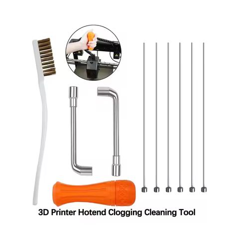 Hotend No Clogging Cleaner Tool Kit For Creality K1/K1C/K1 Max/Ender3 V3 3D Printer Accessories