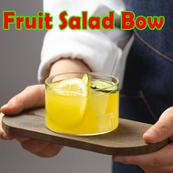 High Temperature Resistant 190ml Glass Cup, Ideal for Yogurt, Pudding, and Fruit Salad Bowls