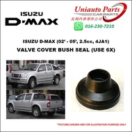 ISUZU DMAX (02' - 05', 2.5cc, 4JA1) VALVE COVER BUSH SEAL (USE 6X)