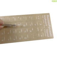 ROBEN Keyboard Letter Sticker Notebook For PC English Hebrew Korean Dust Protection Language Alphabe