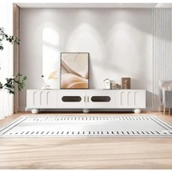 Modern 80 Inches Tv Stand, 70 Inch, White