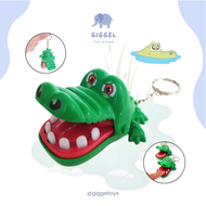 GIGGEL (BISA COD) MAINAN ANAK BUAYA GIGIT / MINI CROCODILE DENTIST / MAINAN GANTUNGAN BUAYA GIGIT MI