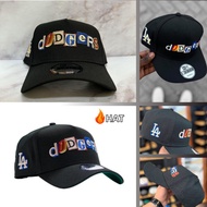 New/Era Los Angeles Dodgers Black 9forty Cap [new] Exquisite Fashion Hand-embroidered Men and Women 