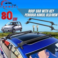 Portable Car Roof Rack Cargo Roof Carrier Luggage Anti Theft Cross Bicycle Roof Bar Kereta 80cm For 