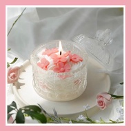 Blossom Cake In The Jar Scented Candle | Aromatherapy | Gift | Lilin Wangi | 【桃花运】甜蜡匠蛋糕香薰蜡烛生日礼物送女生朋友闺蜜小众高级