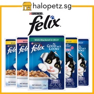 Purina Felix As Good As It Looks Jelly Cat Pouches 85g - Wet Cat Food