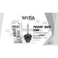 MYRA D2C 6000K Xenon HID Car Light Bulb 35W