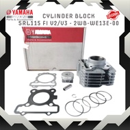 YAMAHA CYLINDER BLOCK SRL 115 FI V2 V3 2WB-WE13E-00 LAGENDA 115 CYCLINDER KIT 100% ORIGINAL