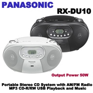 Panasonic RX-DU10 - Portable Stereo SYSTEM AM/FM Radio MP3 CD-R/RW USB