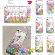 🇰🇷 Korea CareBears Rainbow Unicorn Glitter Case 愛心熊 獨角獸 彩色流沙 手機保護套（多款型號） iPhone14 iPhone 14 iPhone13